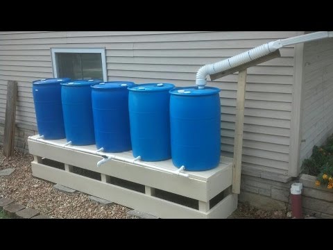 Rainwater Harvesting System Setup
