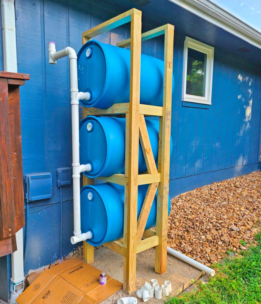 Rainwater Harvesting System Setup
